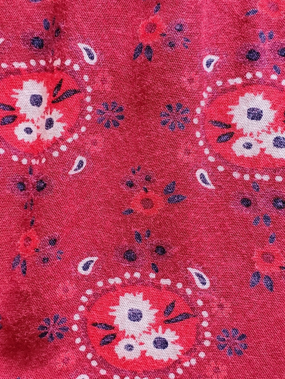 NATURAL LIFE Maroon Floral Reese Boho Smocked Tunic Mini Dress - Picture 4 of 11